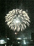 あんどん祭り花火